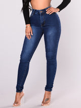 Supernatural High Rise Jeans - Dark Wash - Jeans - INS | Online Fashion Free Shipping Clothing, Dresses, Tops, Shoes - 5stars - Back 06-23-18 - Back in Stock