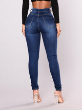 Supernatural High Rise Jeans - Dark Wash - Jeans - INS | Online Fashion Free Shipping Clothing, Dresses, Tops, Shoes - 5stars - Back 06-23-18 - Back in Stock