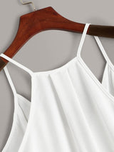 Surplice High-Low Cami Top - INS | Online Fashion Free Shipping Clothing, Dresses, Tops, Shoes