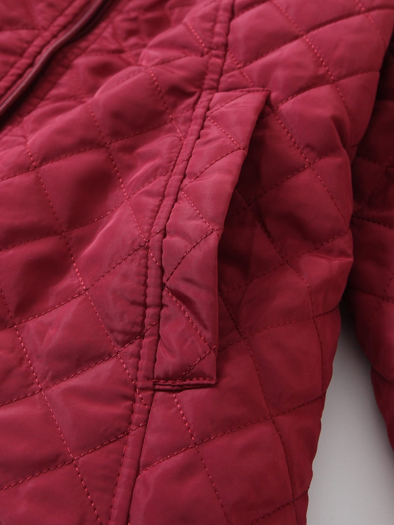 Teddy Lined Zip Up Padded Coat - INS | Online Fashion Free Shipping Clothing, Dresses, Tops, Shoes