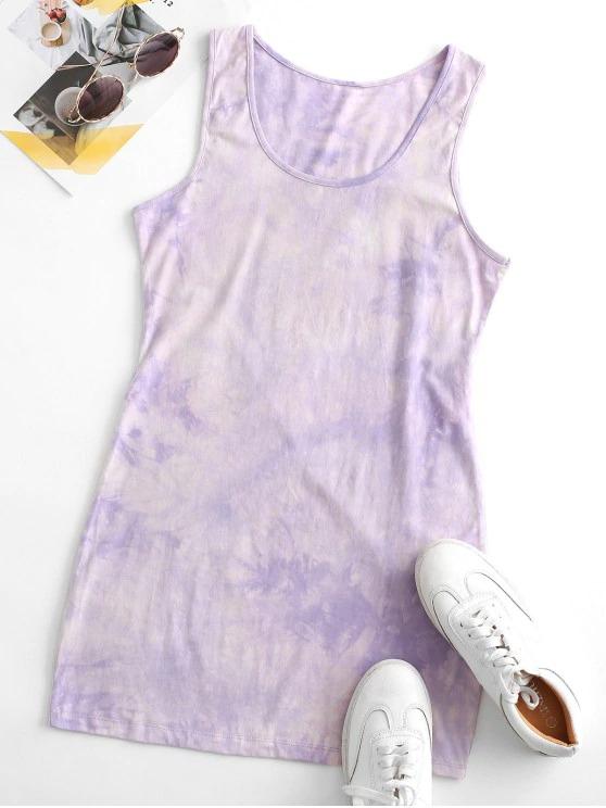 Tie Dye Bodycon Tank Dress - INS | Online Fashion Free Shipping Clothing, Dresses, Tops, Shoes