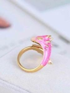 Topaz Dragon Ring Adjustable Ring Size For Women/ Men - Rings - INS | Online Fashion Free Shipping Clothing, Dresses, Tops, Shoes - 02//03/2021 - Accs & Jewelry - Black