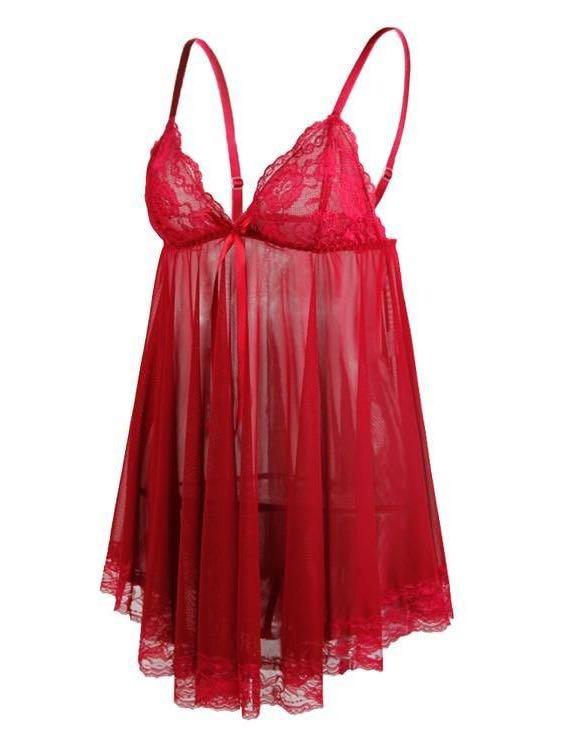 Transparent Lace Lingerie With Shawl For Women - INS | Online Fashion Free Shipping Clothing, Dresses, Tops, Shoes