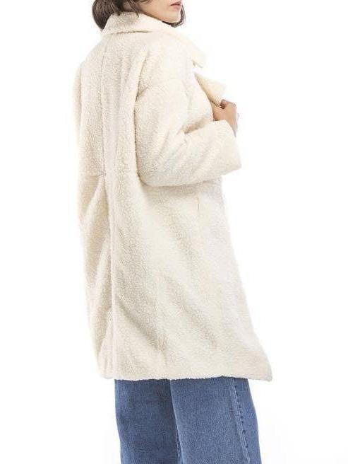 Turn-down Collar Woolen Long Overcoat - Coats - INS | Online Fashion Free Shipping Clothing, Dresses, Tops, Shoes - Coat - -