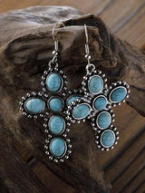 Turquoise earrings - INS | Online Fashion Free Shipping Clothing, Dresses, Tops, Shoes