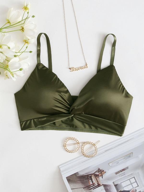 Twist Full Cup Bra - INS | Online Fashion Free Shipping Clothing, Dresses, Tops, Shoes