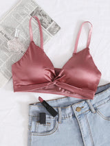 Twist Full Cup Bra - INS | Online Fashion Free Shipping Clothing, Dresses, Tops, Shoes