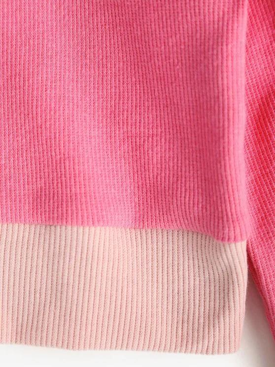 Two Tone Jersey Knit Crop Baby Tee - Cardigans - INS | Online Fashion Free Shipping Clothing, Dresses, Tops, Shoes - 02/09/2021 - Autumn - Cardigans