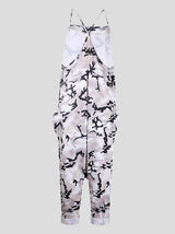 V-neck Camouflage Print Suspender Jumpsuit - Jumpsuit & Rompers - INS | Online Fashion Free Shipping Clothing, Dresses, Tops, Shoes - 08/07/2021 - 20-30 - Bottoms