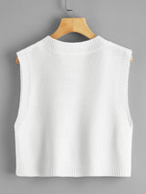 V-neck Classic Sweater Vest - INS | Online Fashion Free Shipping Clothing, Dresses, Tops, Shoes