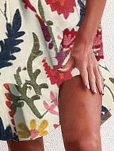 Vintage Boho Holiday Comfortable Casual Sleeveless Dresses - Mini Dresses - INS | Online Fashion Free Shipping Clothing, Dresses, Tops, Shoes - 15/07/2021 - 20-30 - Category_Mini Dresses