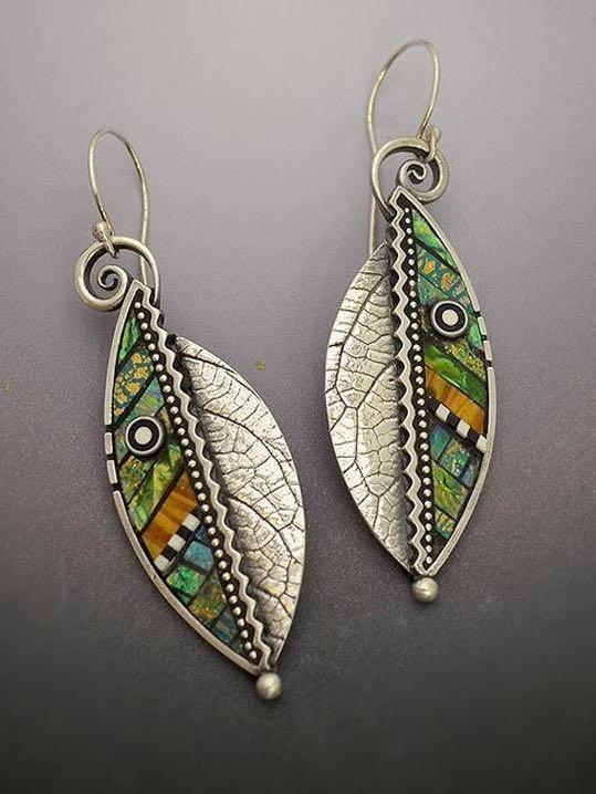 Vintage leaf earrings - INS | Online Fashion Free Shipping Clothing, Dresses, Tops, Shoes