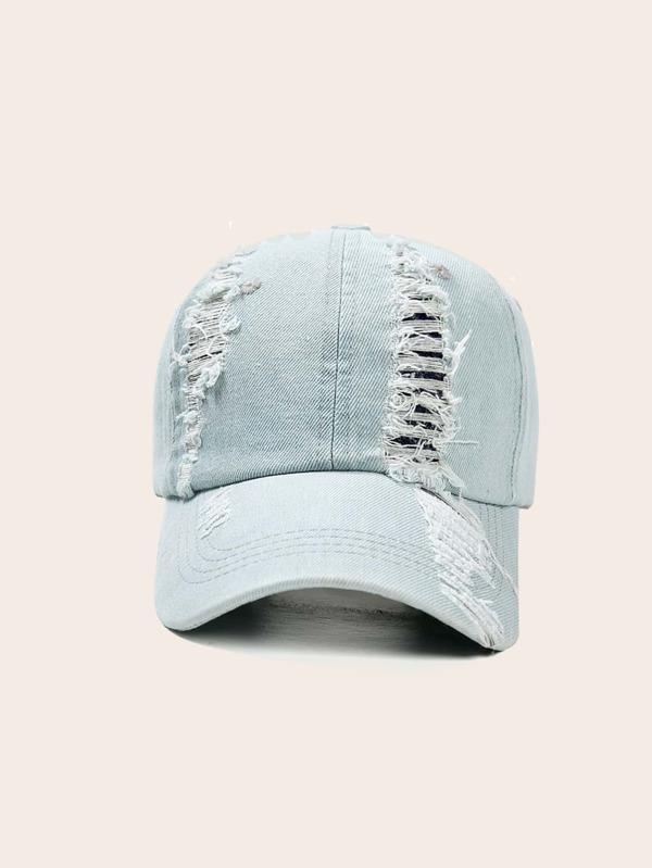Washed Broken Baseball Cap - INS | Online Fashion Free Shipping Clothing, Dresses, Tops, Shoes