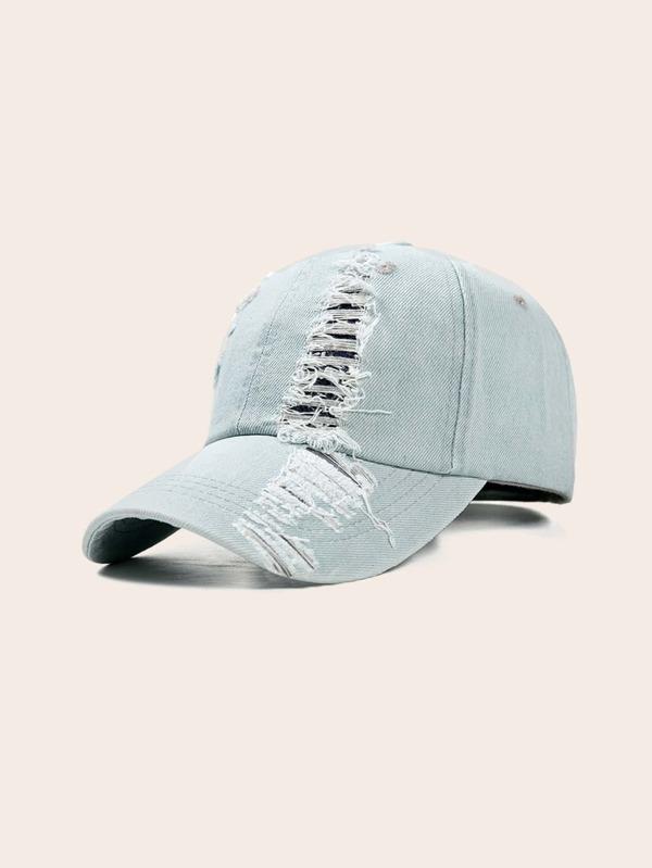 Washed Broken Baseball Cap - INS | Online Fashion Free Shipping Clothing, Dresses, Tops, Shoes