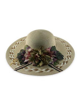 Wide Brimmed Flowers Straw Hat - INS | Online Fashion Free Shipping Clothing, Dresses, Tops, Shoes