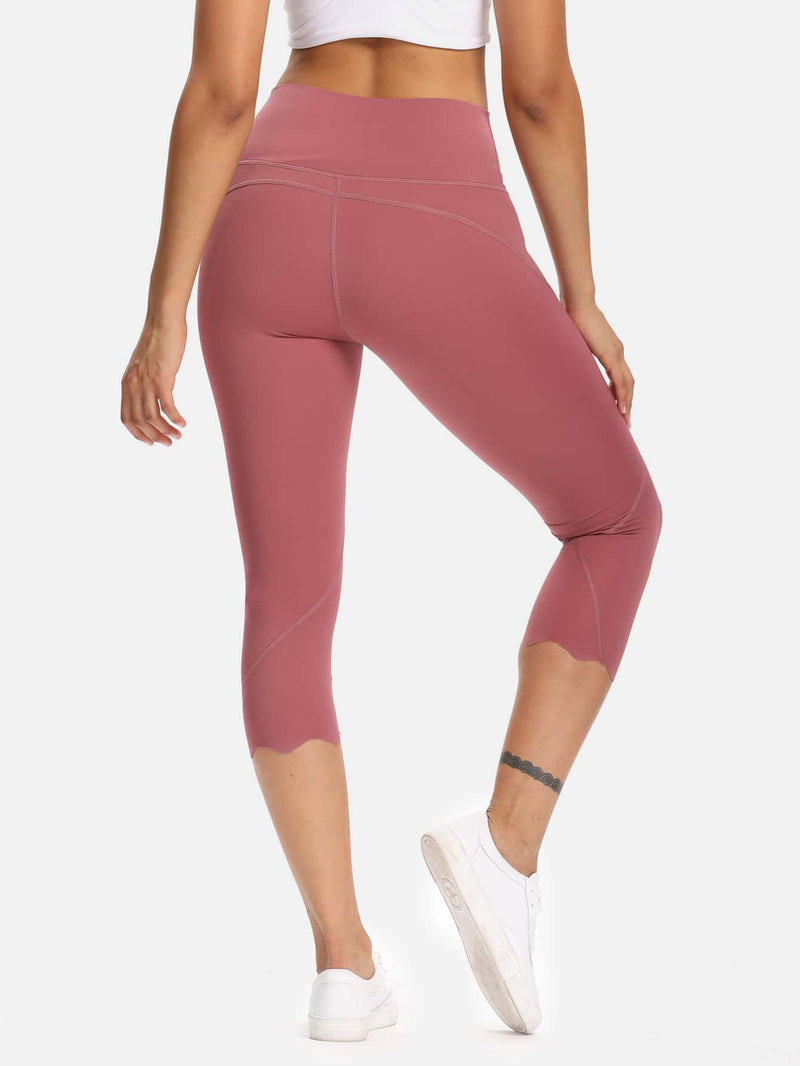 Wide Waist Capri Sports Leggings - INS | Online Fashion Free Shipping Clothing, Dresses, Tops, Shoes