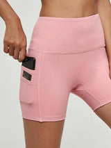 Wide Waistband Sports Biker Shorts - INS | Online Fashion Free Shipping Clothing, Dresses, Tops, Shoes
