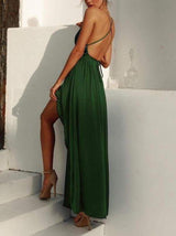 Women Backless Slip Maxi Dress - INS | Online Fashion Free Shipping Clothing, Dresses, Tops, Shoes