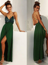 Women Backless Slip Maxi Dress - INS | Online Fashion Free Shipping Clothing, Dresses, Tops, Shoes