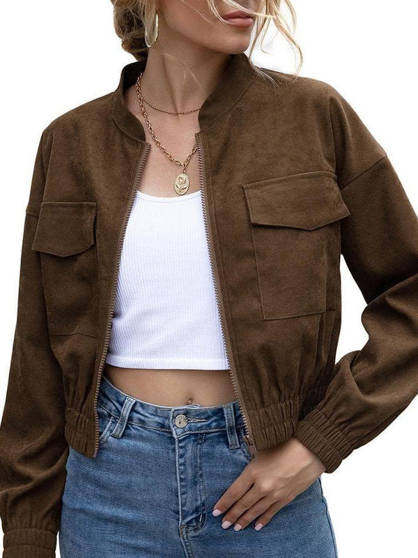 Women Casual Short Jacket - INS | Online Fashion Free Shipping Clothing, Dresses, Tops, Shoes