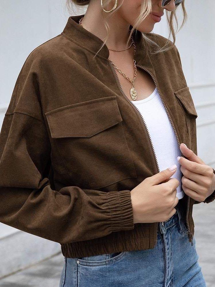 Women Casual Short Jacket - INS | Online Fashion Free Shipping Clothing, Dresses, Tops, Shoes
