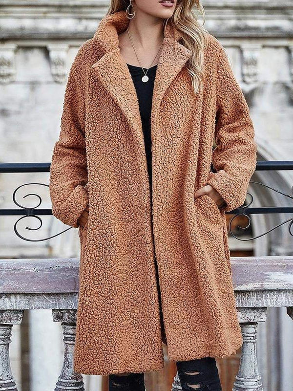 Women Casual Thick Fleece Coat - INS | Online Fashion Free Shipping Clothing, Dresses, Tops, Shoes