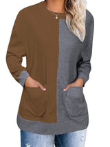Women Color-crash Knit Sweater - INS | Online Fashion Free Shipping Clothing, Dresses, Tops, Shoes