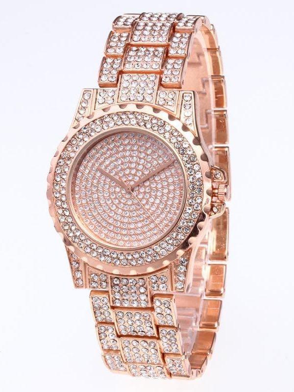 Women Elegant Diamond-studded Quartz Watch - INS | Online Fashion Free Shipping Clothing, Dresses, Tops, Shoes