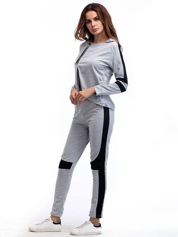 Women Irregular Hooded Sportswear Suit - INS | Online Fashion Free Shipping Clothing, Dresses, Tops, Shoes