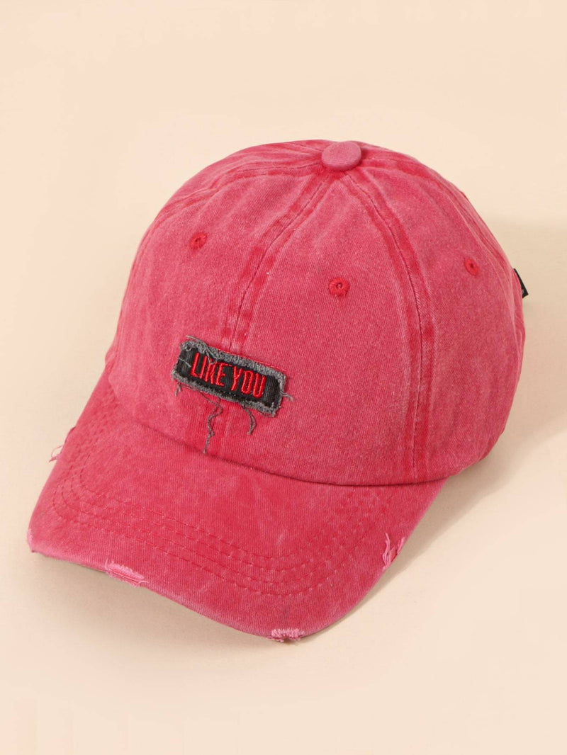 Women Letter Embroidered Baseball Cap - INS | Online Fashion Free Shipping Clothing, Dresses, Tops, Shoes