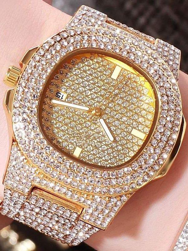 Women Luxury Diamond-studded Quartz Watch - INS | Online Fashion Free Shipping Clothing, Dresses, Tops, Shoes