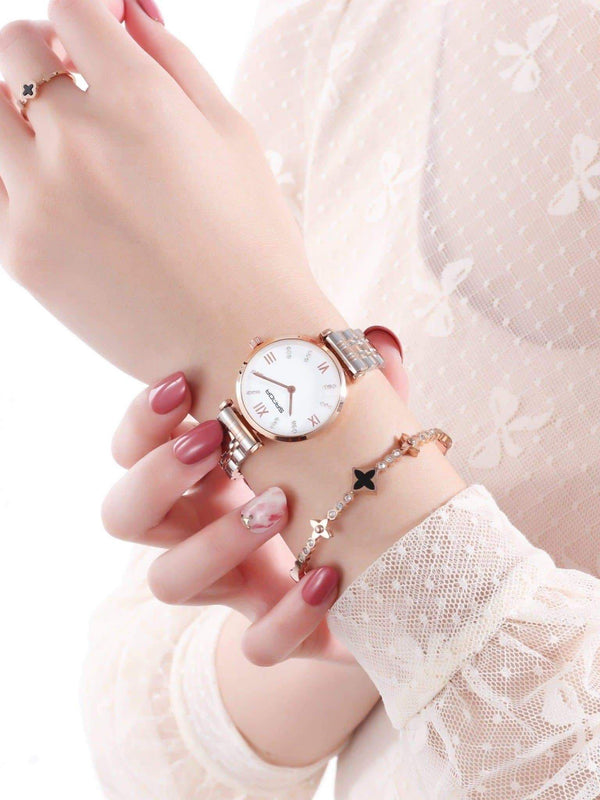 Women Luxury Rhinestone Quartz Watch - INS | Online Fashion Free Shipping Clothing, Dresses, Tops, Shoes