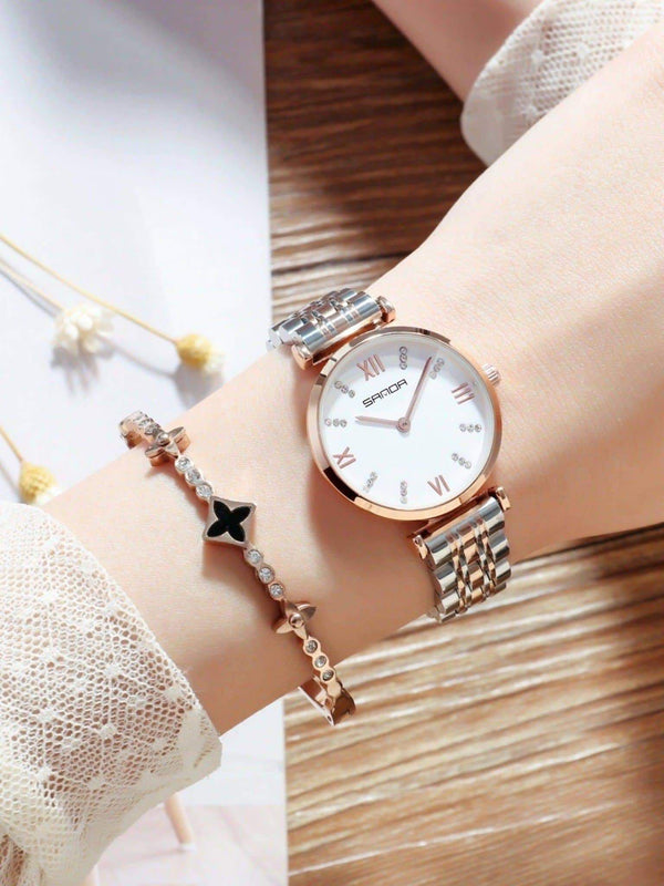 Women Luxury Rhinestone Quartz Watch - INS | Online Fashion Free Shipping Clothing, Dresses, Tops, Shoes