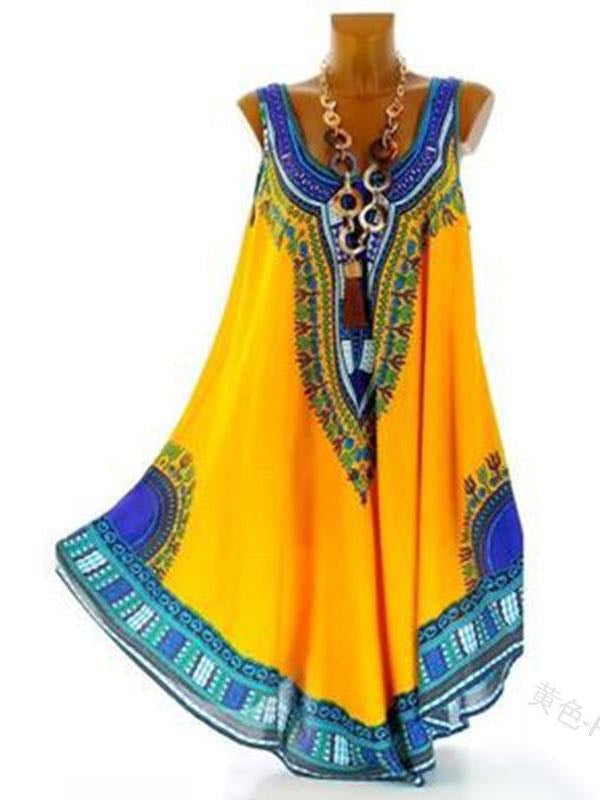 Women Midi Casaual Plus Dress - INS | Online Fashion Free Shipping Clothing, Dresses, Tops, Shoes