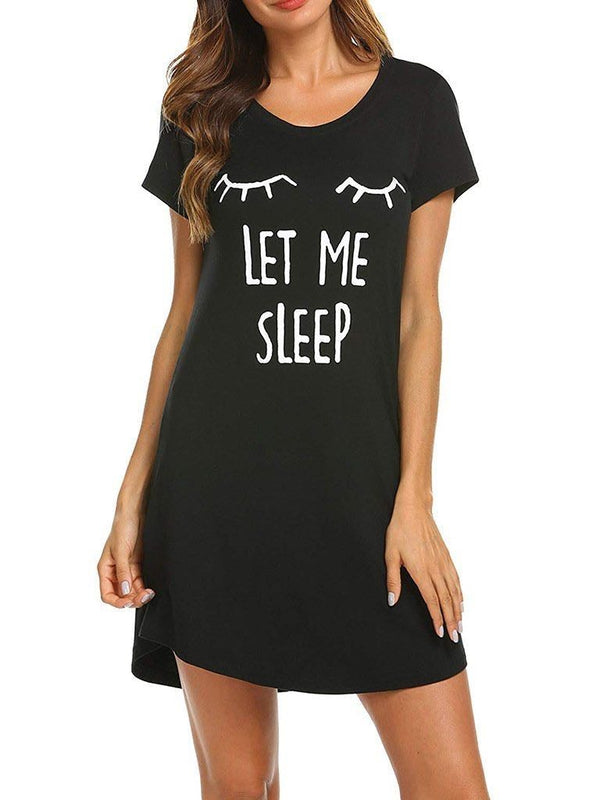 Women Print Pajama Dress - INS | Online Fashion Free Shipping Clothing, Dresses, Tops, Shoes