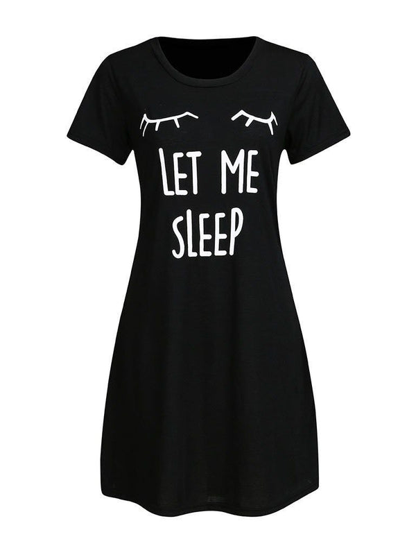 Women Print Pajama Dress - INS | Online Fashion Free Shipping Clothing, Dresses, Tops, Shoes