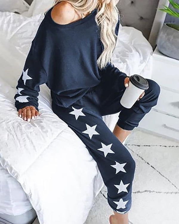 women say loose long sleeved casual S UI - Sets - INS | Online Fashion Free Shipping Clothing, Dresses, Tops, Shoes - 02/19/2021 - 2 piece sets - Autumn