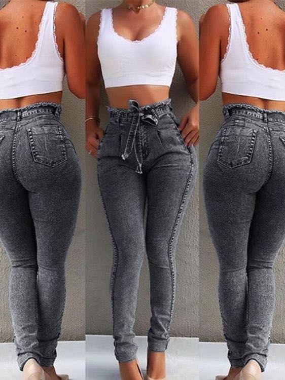 Women Slim Stretch Denim Jeans - INS | Online Fashion Free Shipping Clothing, Dresses, Tops, Shoes