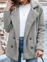 Women Thick Sherpa Fleece Coat - INS | Online Fashion Free Shipping Clothing, Dresses, Tops, Shoes