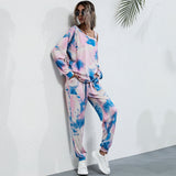 Women Tie-dye Sportswear Suit - INS | Online Fashion Free Shipping Clothing, Dresses, Tops, Shoes