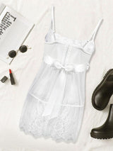 Women Transparent Lace Eyelash Lingerie - INS | Online Fashion Free Shipping Clothing, Dresses, Tops, Shoes