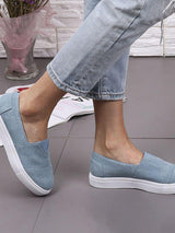 Women's Alpargata Cupsole Canvas Shoes - Shoes - INS | Online Fashion Free Shipping Clothing, Dresses, Tops, Shoes - 03/01/2021 - Baby Blue - Black