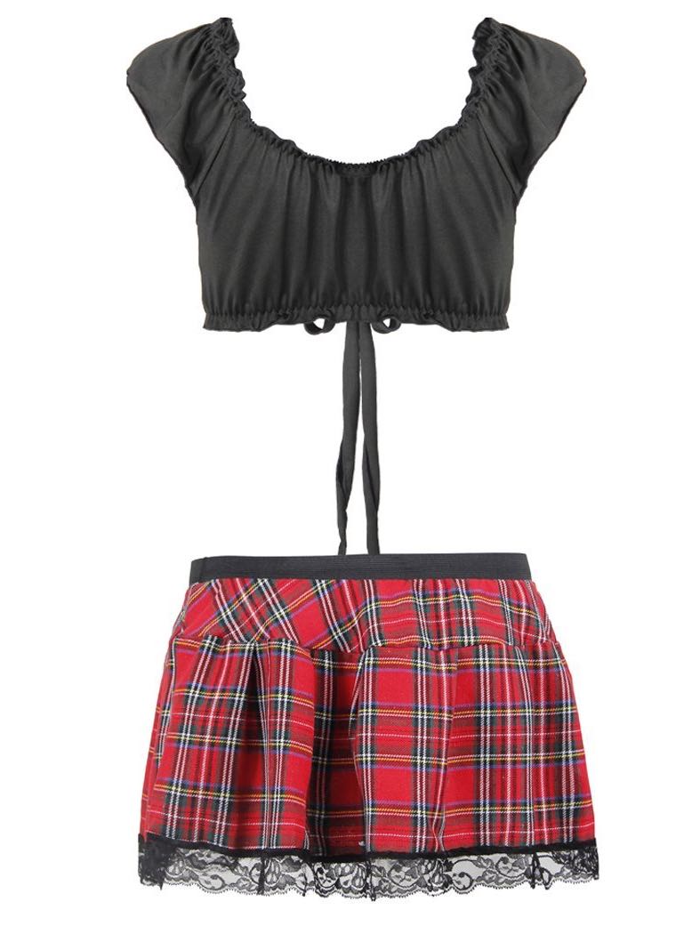 Women's Bowknot Underwear Plaid Skirt - INS | Online Fashion Free Shipping Clothing, Dresses, Tops, Shoes