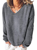 Women's Brushed Sweater - INS | Online Fashion Free Shipping Clothing, Dresses, Tops, Shoes