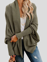 Women's Cardigans Fashion Solid Bat Sleeve Sweater Cardigan - Cardigans & Sweaters - INS | Online Fashion Free Shipping Clothing, Dresses, Tops, Shoes - 13/10/2021 - 30-40 - CAR2110131148