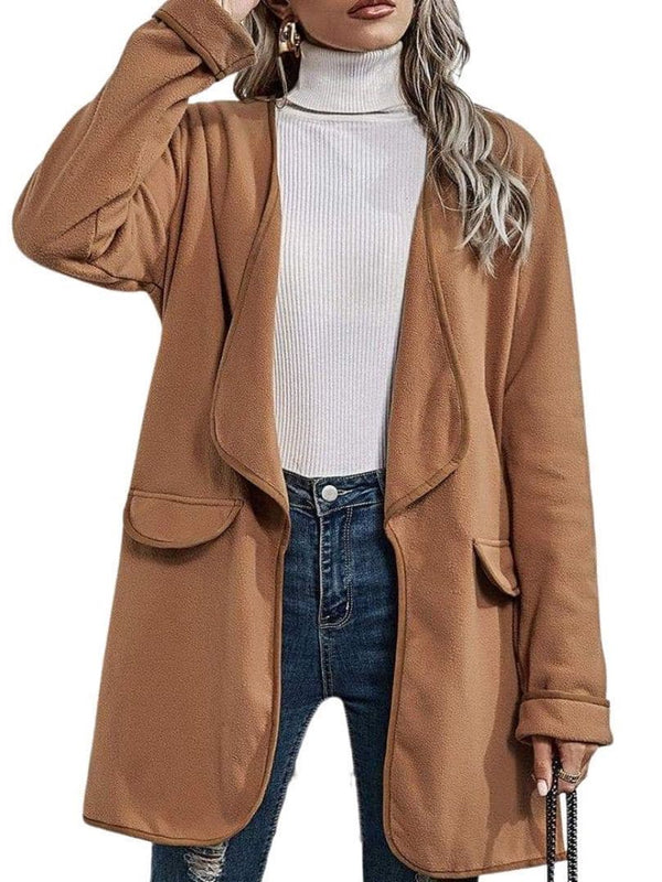 Women's Casual Solid Cardigan - INS | Online Fashion Free Shipping Clothing, Dresses, Tops, Shoes