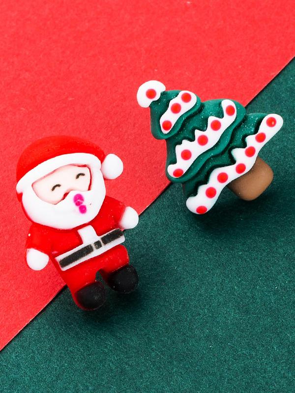 Women's Earrings Cute Snowman Christmas Tree Earrings - Earrings - INS | Online Fashion Free Shipping Clothing, Dresses, Tops, Shoes - 16/11/2021 - Accs & Jewelry - color-brown