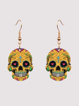 Women's Earrings Halloween Hip Hop Skull Fear Earrings - Earrings - INS | Online Fashion Free Shipping Clothing, Dresses, Tops, Shoes - 07/09/2021 - Accs & Jewelry - color-blue