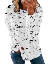 Women's Graffiti Sweater - INS | Online Fashion Free Shipping Clothing, Dresses, Tops, Shoes