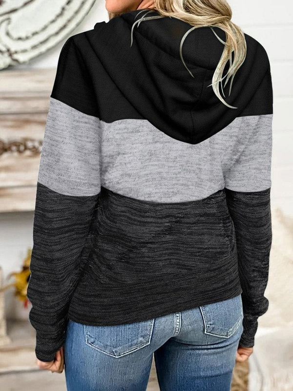 Women's Hoodies Three Color Long Sleeve Zipper Hoodie - Hoodies - INS | Online Fashion Free Shipping Clothing, Dresses, Tops, Shoes - 14/09/2021 - 20-30 - Category_Hoodies